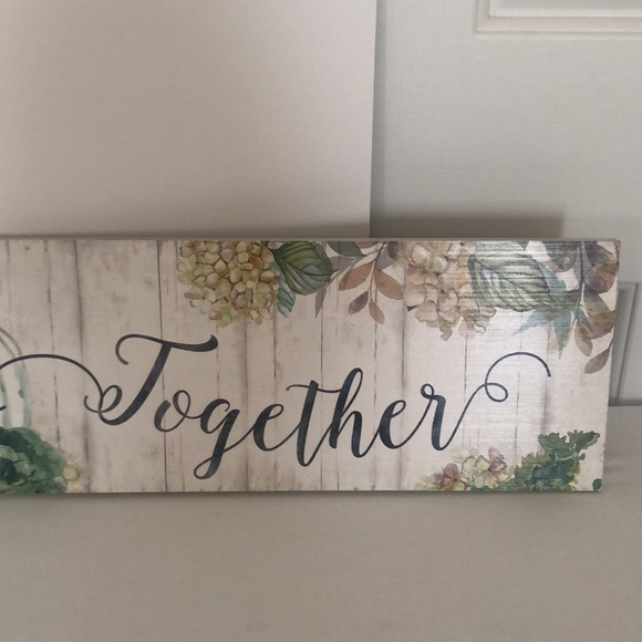 Fall "Gather Together" Sign - Picture 4 of 9